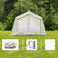 Tentes gonflables 8 M² pour le camping