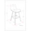 Tabouret de bar et de comptoir Randolph-1257413918