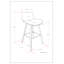 Tabouret en bois cintré (ensemble de 2)-1431305320-1431305319