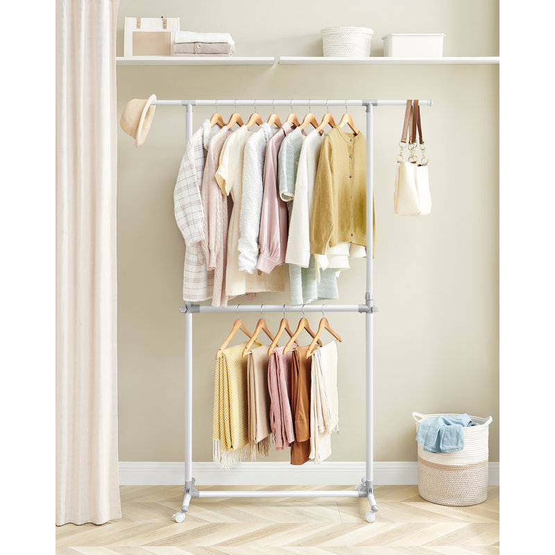 165cm Rolling Clothing Rack