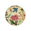 Tapis rond rond multicolore à motif floral lavable à la machine-1898612489