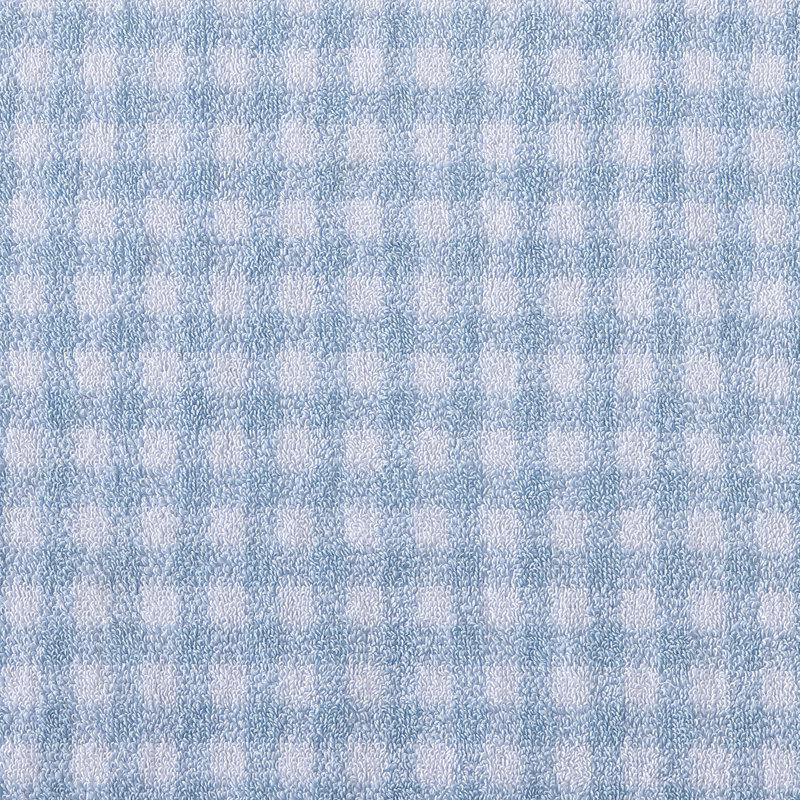 Ensemble de serviettes 100% coton Laura Ashley, Bleu / blanc