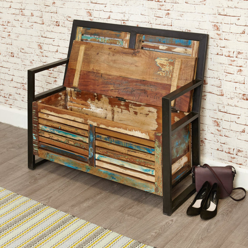 Bouknight Solid Wood Bench