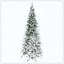 Arbre de Noël artificiel enneigé avec branches réalistes et 1159 pointes