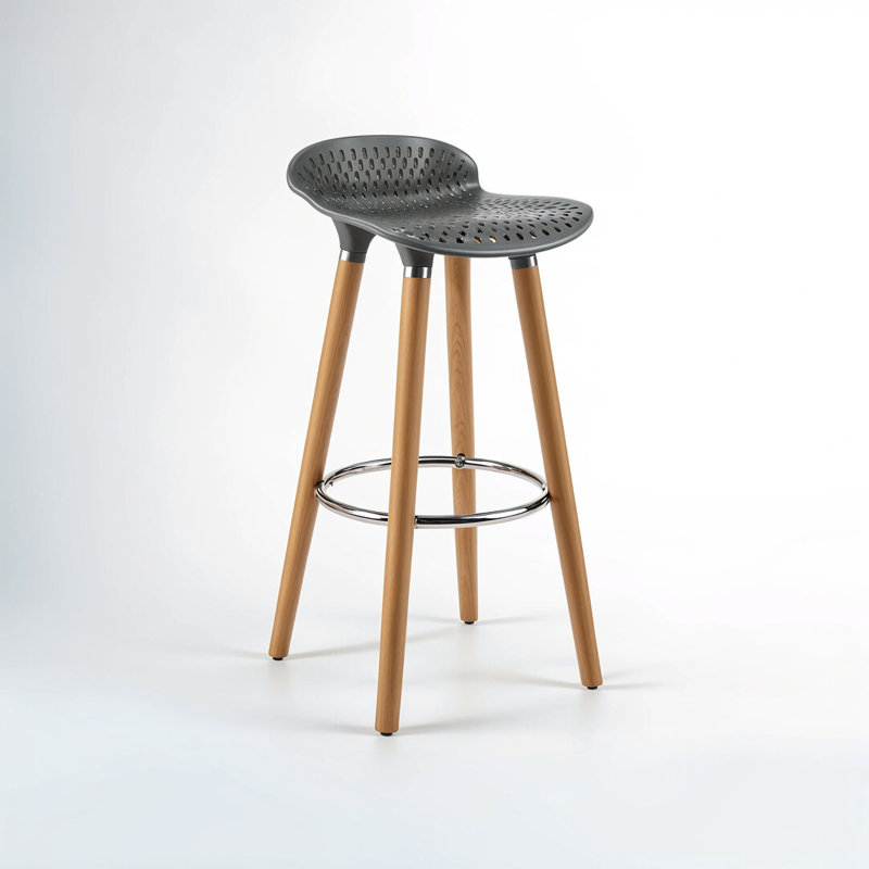 Counter Stool with Metal Frame