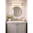 24-Inches Integrated Led Modern/Contemporary Bathroom Vanity Bar In Antique Brass, Bright And Maintenance-, 330 Lumens 12W, 3 Color Temperature Selectable, Dimmable With Compatible Dimmers, Silk