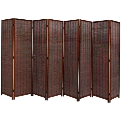 Akridge 71'' H Solid Wood Folding Room Divider