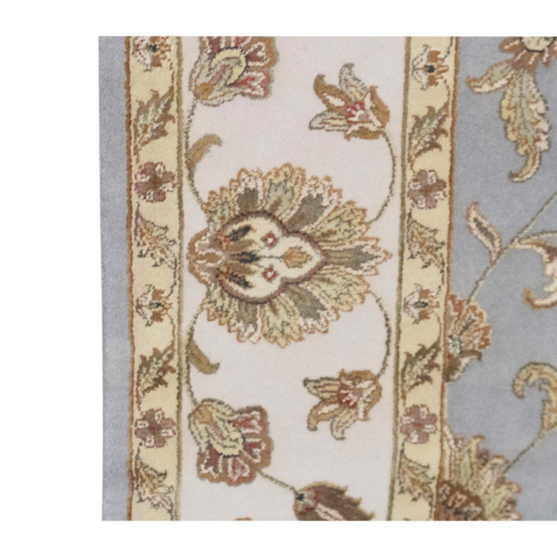 Handmade Silk and Wool Oriental Area Rug