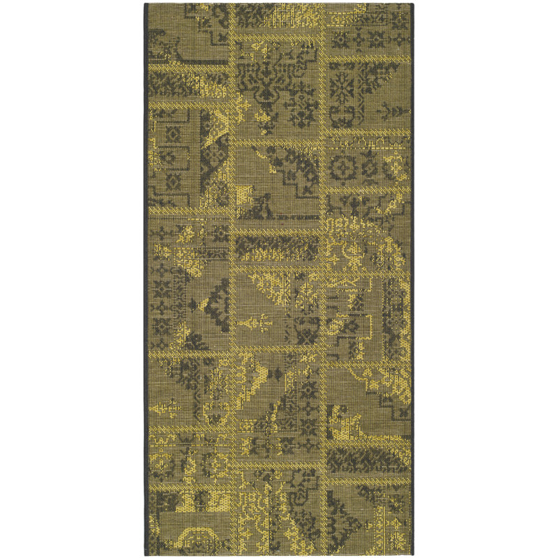 Wachusett Performance Floral Rug, Rectangle 4' x 6'