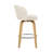 Swivel Upholstered Counter & Bar Stool With Wood Frame (Set Of 3)-117969103-117969099