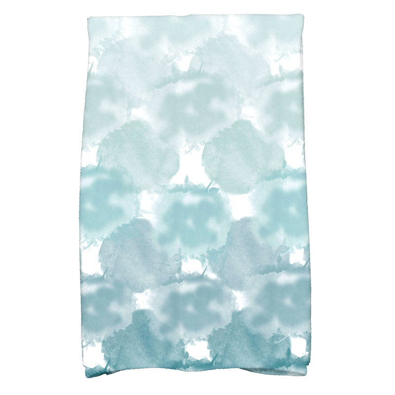 Sequence Hand Towel, Teal