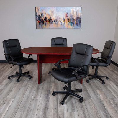 72'' Conference Table with 4 Chairs