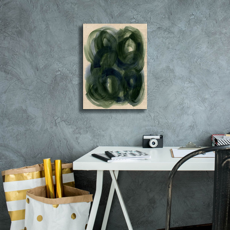  «Lichen Roundabout 1» par June Erica Vess, art mural sur toile, 12 po x 16 po, H 16 po x l 12 po