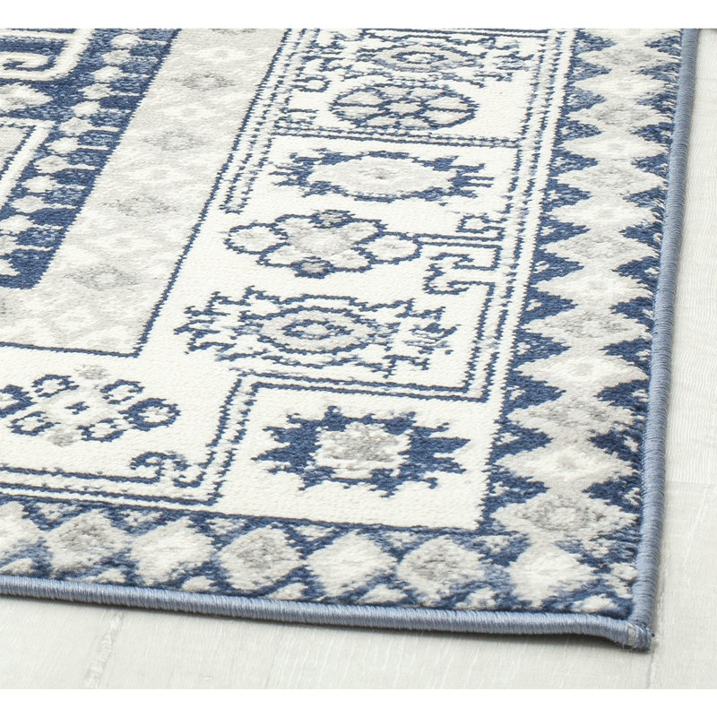 Tapis bleu marine Gabriel, Rectangle 2 pi 6 po x 4 pi