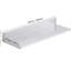 Tablette murale flottante 8,6 po x 30 po en acier inoxydable, capacité de 44 lb, convenant à un restaurant, une cuisine, un bar, un hôtel, une tablette en acier montée sur le tracas et un espace de rangement spacieux