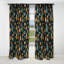 Motif tribal Frivolity Boho - Rideau abstrait Boho - Rideau abstrait occultant - 1 panneau-107556121