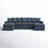 Bernat Upholstered U-Shaped Sectional Symmetrical-384108353