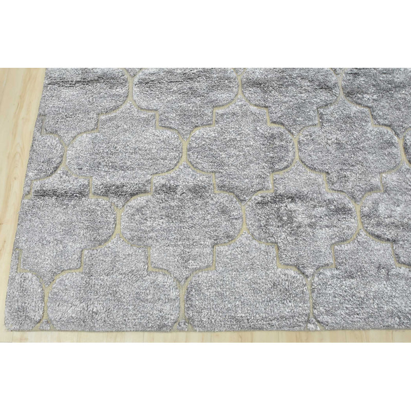 Tapis marocain à treillis haute Nelcy 10 pi 3 po x 13 pi 9 po Nelcy