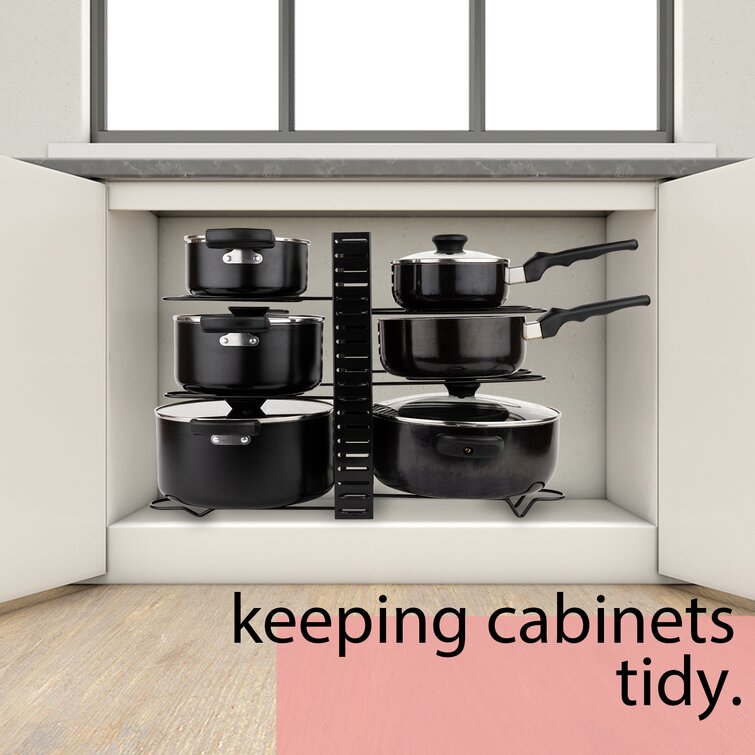 Metal Rectangle Countertop / Cabinet Pot Rack