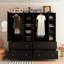 Armoire 4 tiroirs avec miroir Malieka-706316847