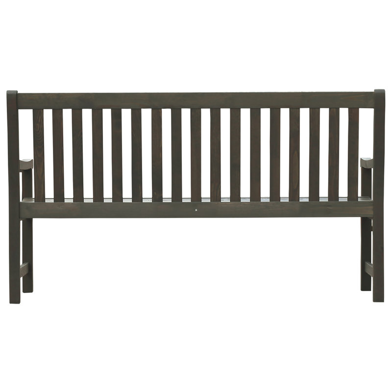Anarah Wooden Bench, Taupe