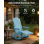 Chaise berçante d'extérieur surdimensionnée en plastique Adirondack-1084189520