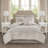 Embroidered 8 Piece Comforter Set Neutral-114529056
