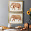 Éléphant sagesse I - ensemble de 2 cadres photo-852402539-852402541