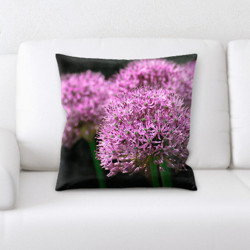 Coussin décoratif fleur
