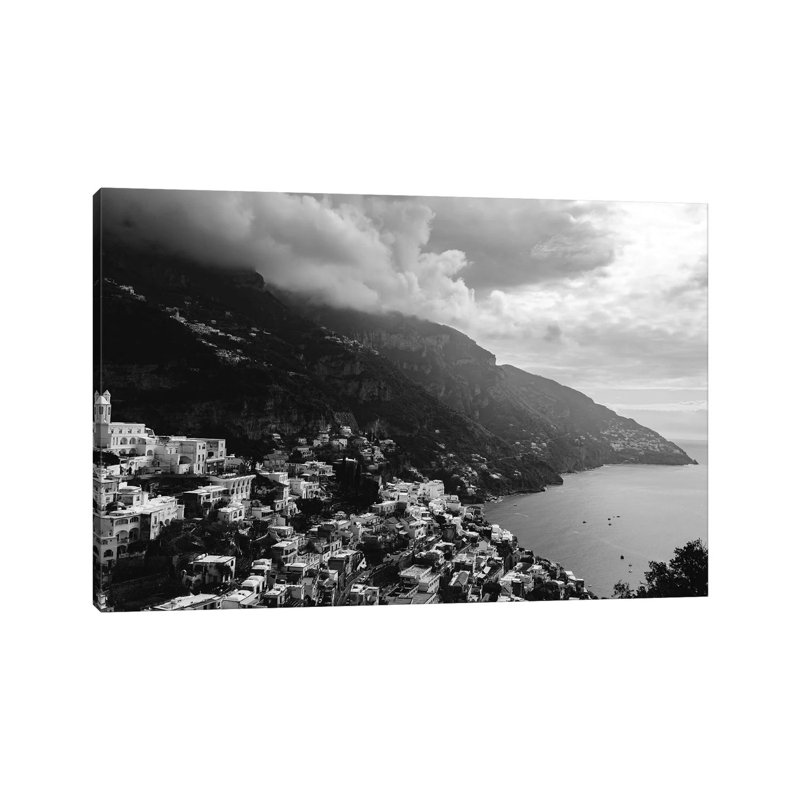 Stormy Amalfi Coast Drive VI by Bethany Young - Print on Canvas, Wrapped Canvas, 45.72cm H x 66.04cm W x 3.81cm D