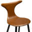 Upholstered Counter Stool with Metal Frame-51914646