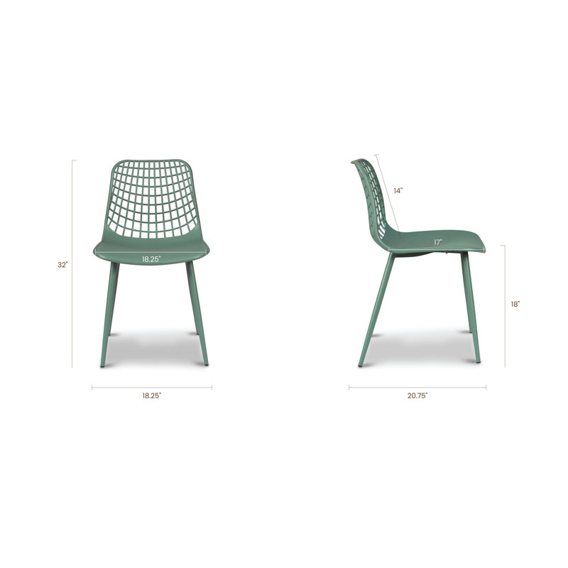 Chaise Marais, Vert pistache