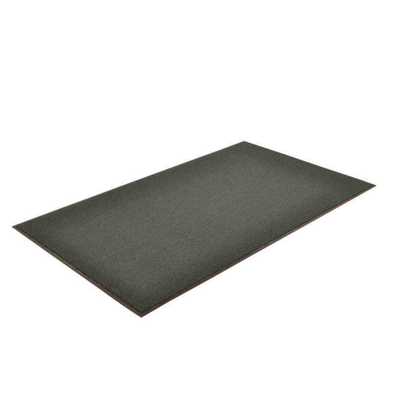 Alkan Indoor Doormat, Navy Blue, Runner 3' x 10'