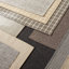 Tapis en sisal / laine tissé Pixel-41079316-124602763