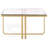 Almodovar Glass Top Coffee Table