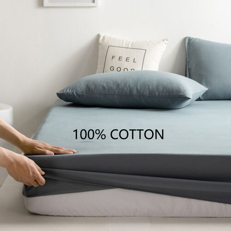 Fitted Sheet, Single (3'), Grey