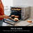 Ninja 12-in-1 DoubleStack XL Countertop Oven and Air Fryer, SmartFinish with DualZone technology, DCT601