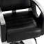 Fauteuil de coiffeur inclinable avec pompe hydraulique, fauteuil de salon pivotant, similicuir-319638608