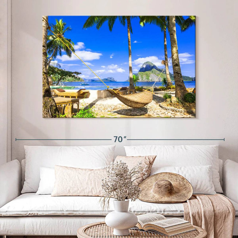 Gillard El Nido Gillard Paradise, H 34 po x l 51 po