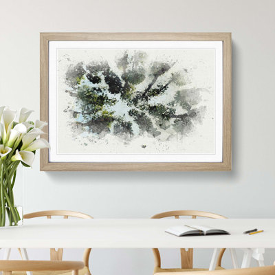 Tree Tops in Abstract - Picture Frame Graphic Art Print