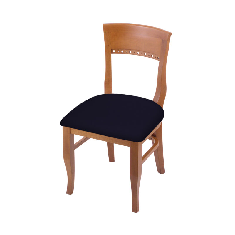 Hampton 19.25'' H Upholstered Beech Side Chair, Medium, Canter Twilight