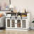 Versatile Dog Crate Furniture with Multiple Features for Different Sized Dogs-279347197
