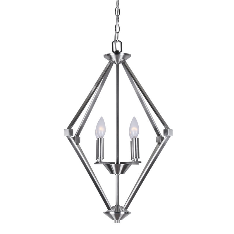 Lustre géométrique 4 lumières Magdalene