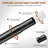 17-84 Inch Stepless Adjustable Closet Rod, Black