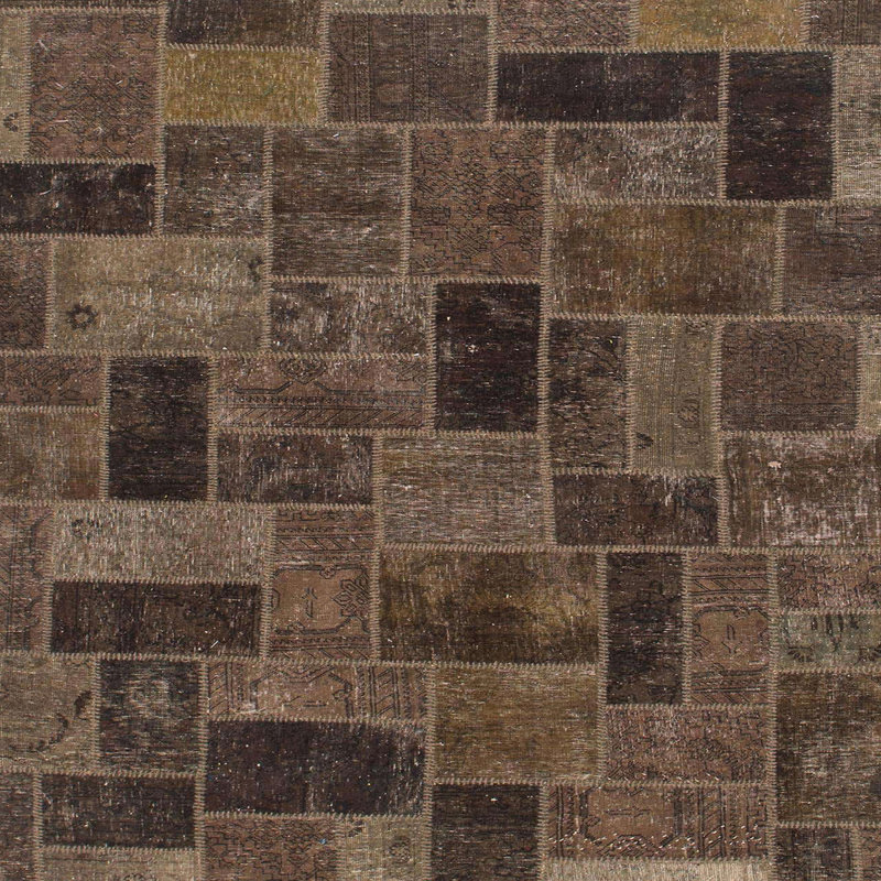 Geometric Indoor Rug, Square 3'