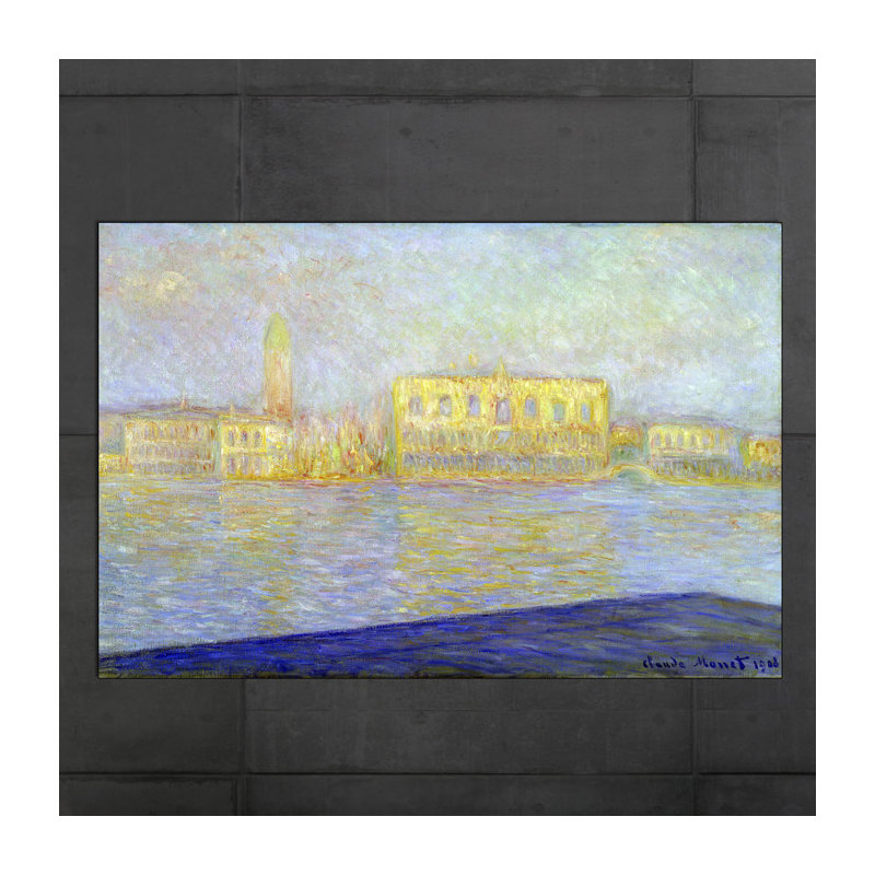Claude Monet - Wrapped Canvas Painting, 90cm H x 135cm W x 1.8cm D