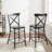 Estrella Counter Stool with Metal Frame-509437787