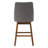 Aodhi Upholstered Counter Stool with Solid Wood Frame-1207447506