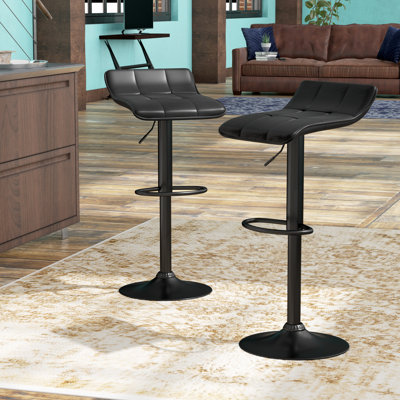 Tabouret de bar pivotant réglable en hauteur Liubomir