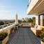 Carreaux de terrasse en plastique emboîtables